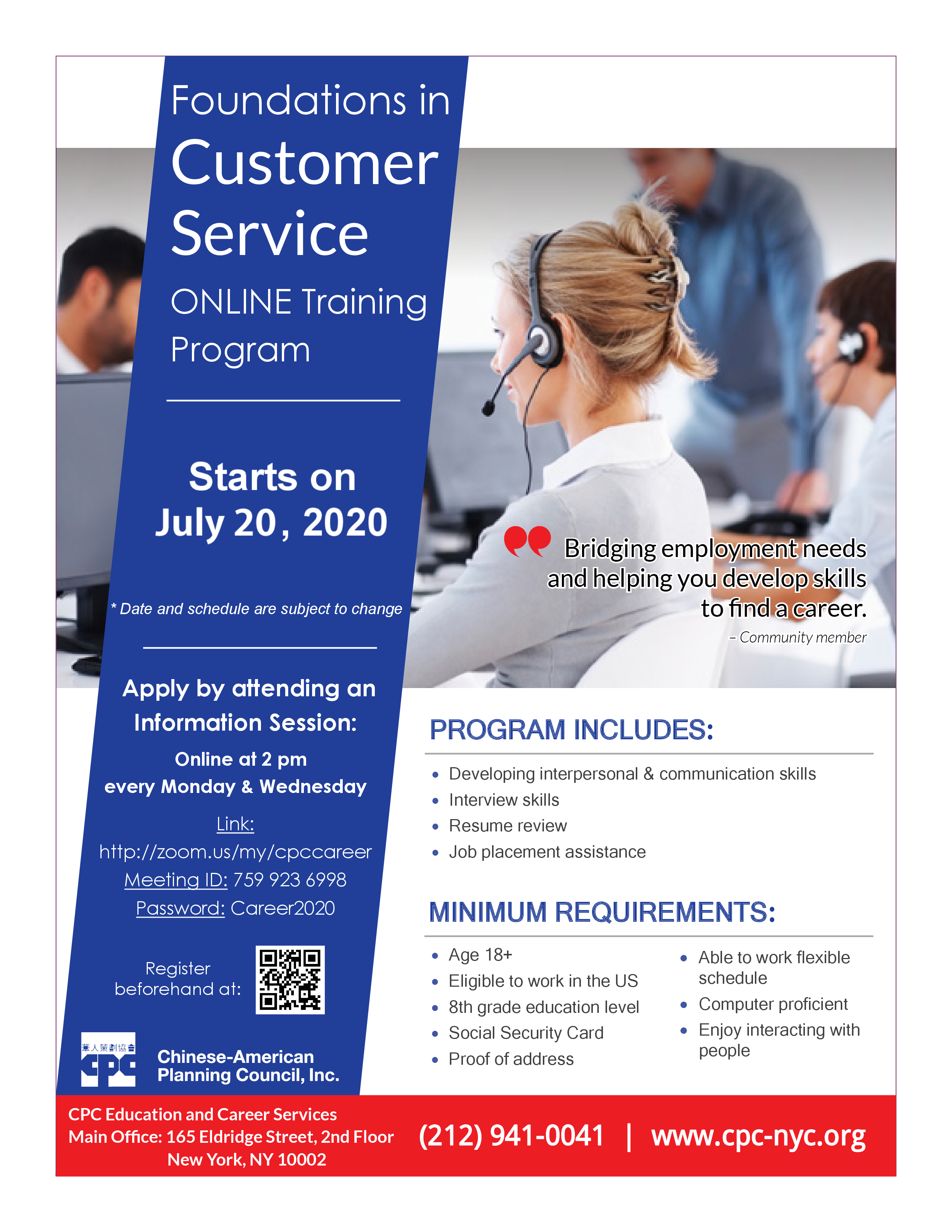 customer service training services